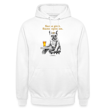 DOG ROYAL #3 Unisex Hoodie - Weiß