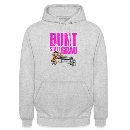 STILREVOLTE #TATTOOUnisex Hoodie - Hellgrau meliert