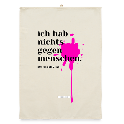 TRUE TALK #11 Organic Geschirrtuch / Stoffserviette - Natur