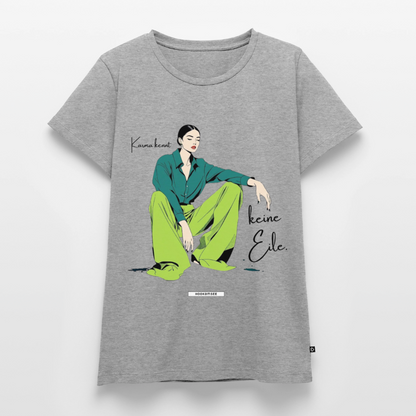 Shirt Karma kennt keine Eile. - Grau meliert