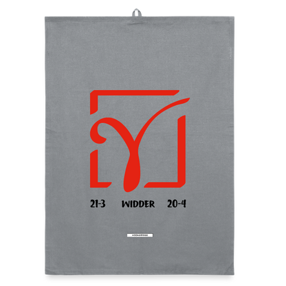 ASTRA WIDDER Organic Geschirrtuch / Stoffserviette - Grau