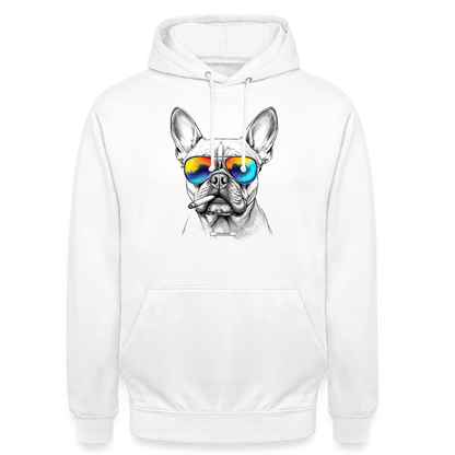 DOG ROYAL #5 Unisex Hoodie - Weiß