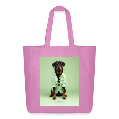 Große Shopping Bag Styled Dogs – Rottweiler - Pink