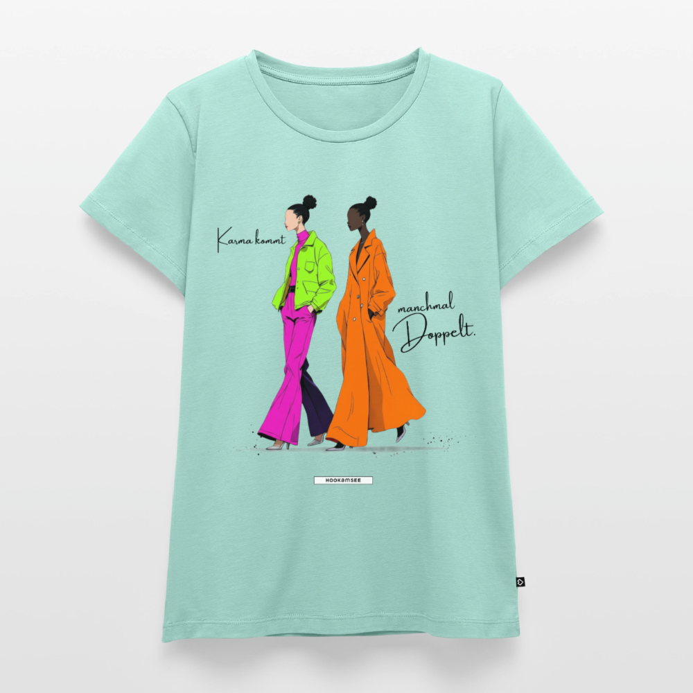 Shirt Karma kommt manchmal doppelt. - Mint 