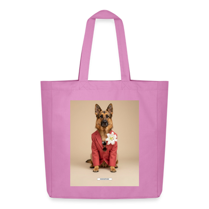 Große Shopping Bag Styled Dogs – Schäferhund - Pink