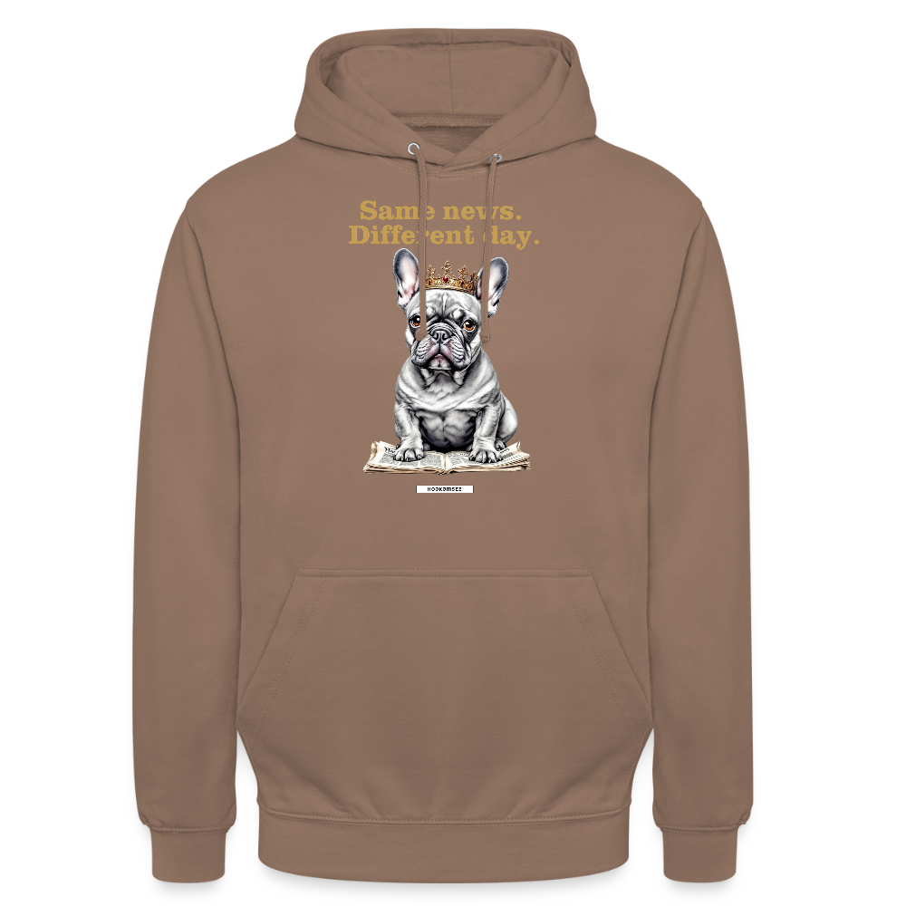 DOG ROYAL #1 Unisex Hoodie - Mokka