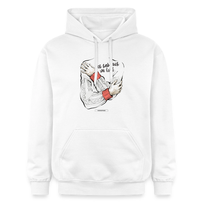 Hoodie Ich hab mich im Griff - Weiß