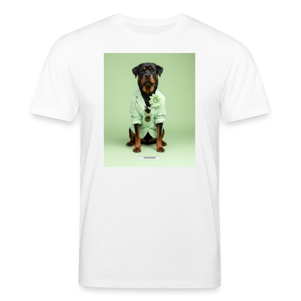 Shirt „Styled Dogs – Rottweiler" - Weiß