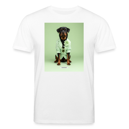 Shirt „Styled Dogs – Rottweiler" - Weiß