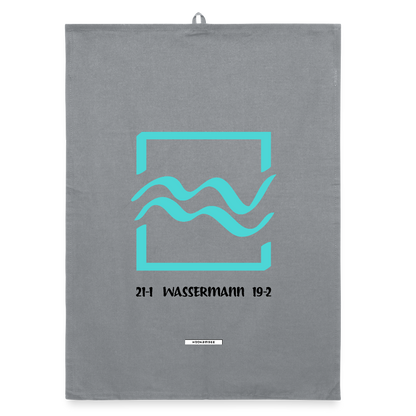 ASTRA WASSERMANN Organic Geschirrtuch / Stoffserviette - Grau