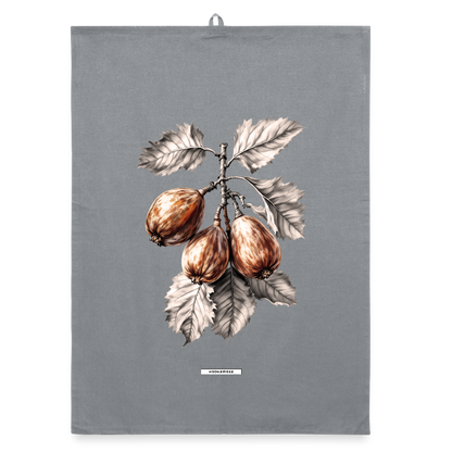 FLORA FEIGEN Organic Geschirrtuch / Stoffserviette - Grau