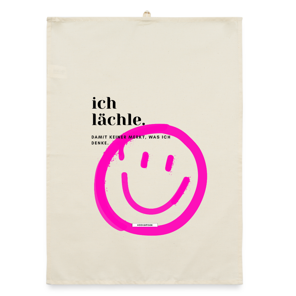 TRUE TALK #10 Organic Geschirrtuch / Stoffserviette - Natur