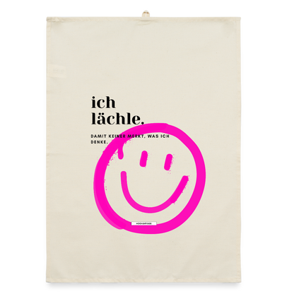 TRUE TALK #10 Organic Geschirrtuch / Stoffserviette - Natur