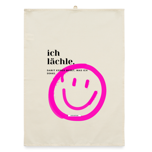 TRUE TALK #10 Organic Geschirrtuch / Stoffserviette - Natur