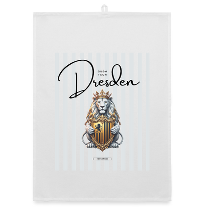 CITY DRESDEN Organic Geschirrtuch / Stoffserviette - Weiß