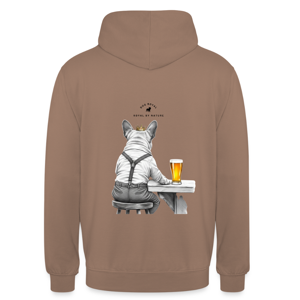 DOG ROYAL #3 Unisex Hoodie - Mokka