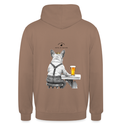 DOG ROYAL #3 Unisex Hoodie - Mokka