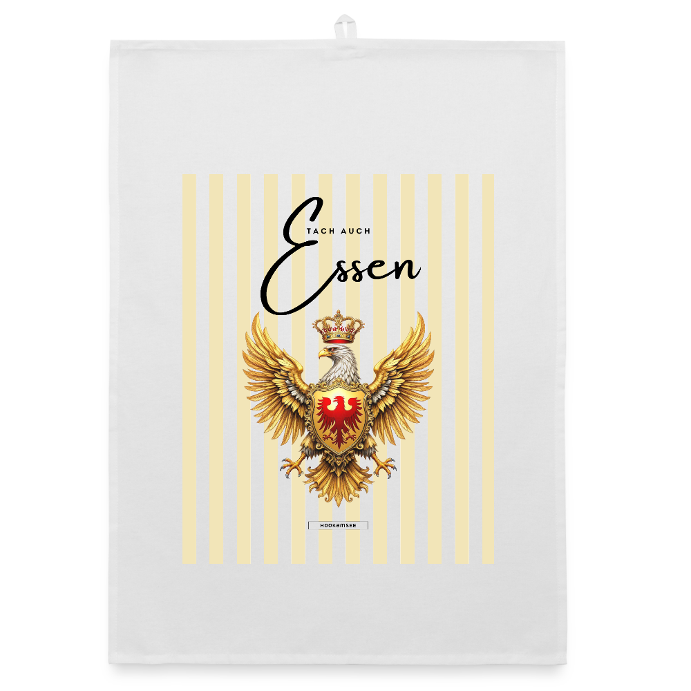 CITY ESSEN Organic Geschirrtuch / Stoffserviette - Weiß