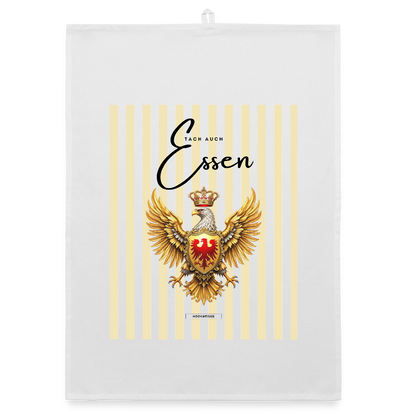 CITY ESSEN Organic Geschirrtuch / Stoffserviette - Weiß