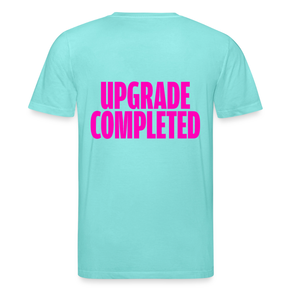 UPGRADE COMPLETED Unisex T-Shirt - Poolblau