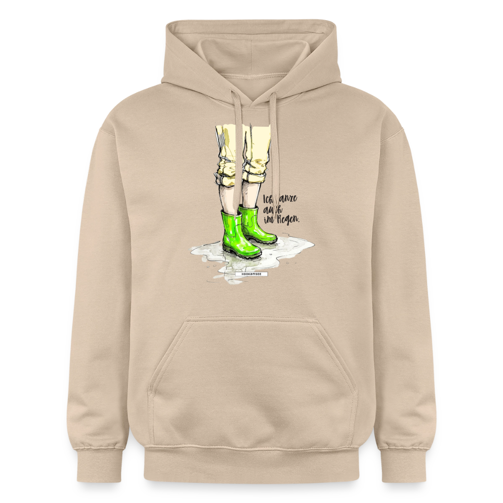 Hoodie Ich tanze auch im Regen. - Sand