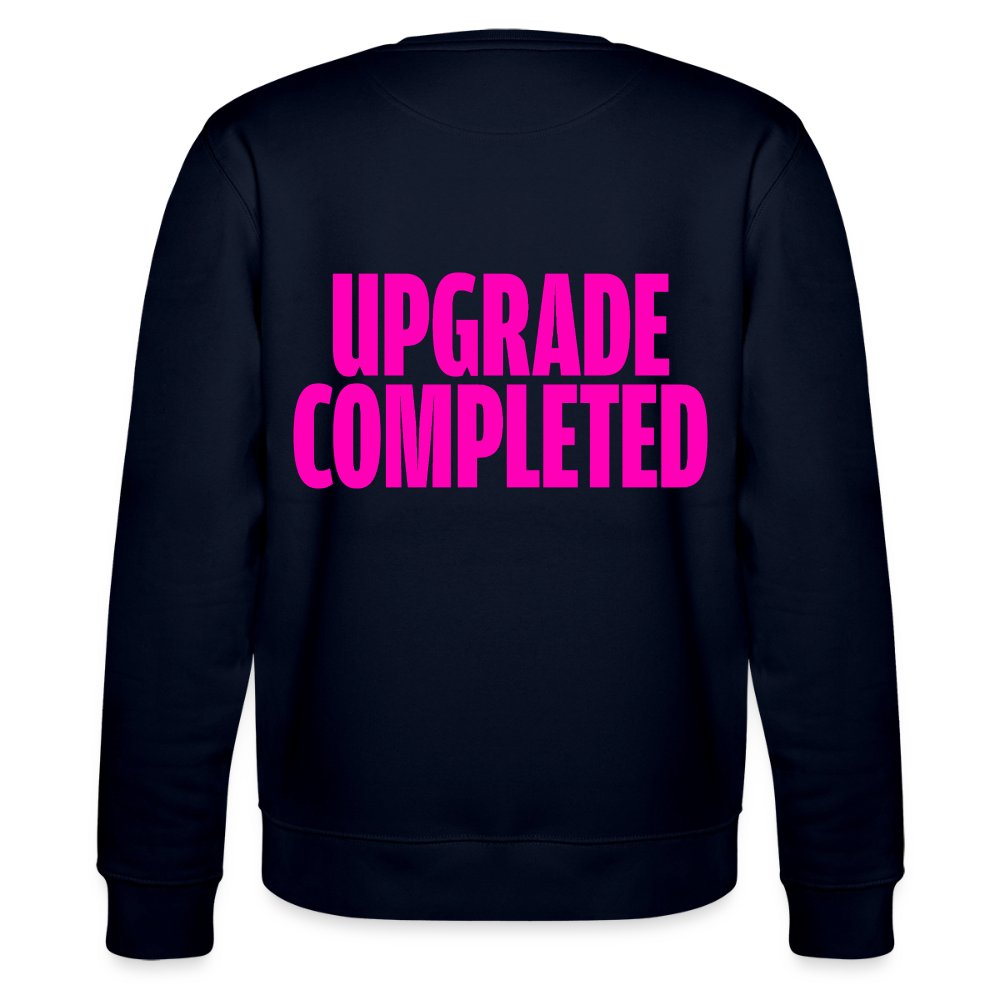 UPGRADE COMPLETED Unisex Sweatshirt - Navy