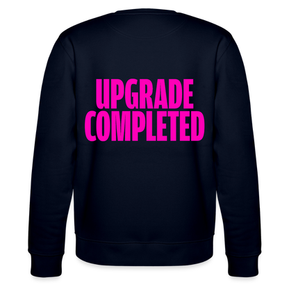 UPGRADE COMPLETED Unisex Sweatshirt - Navy