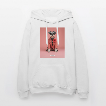 Hoodie „Styled Dogs – Schnauzer" - Weiß