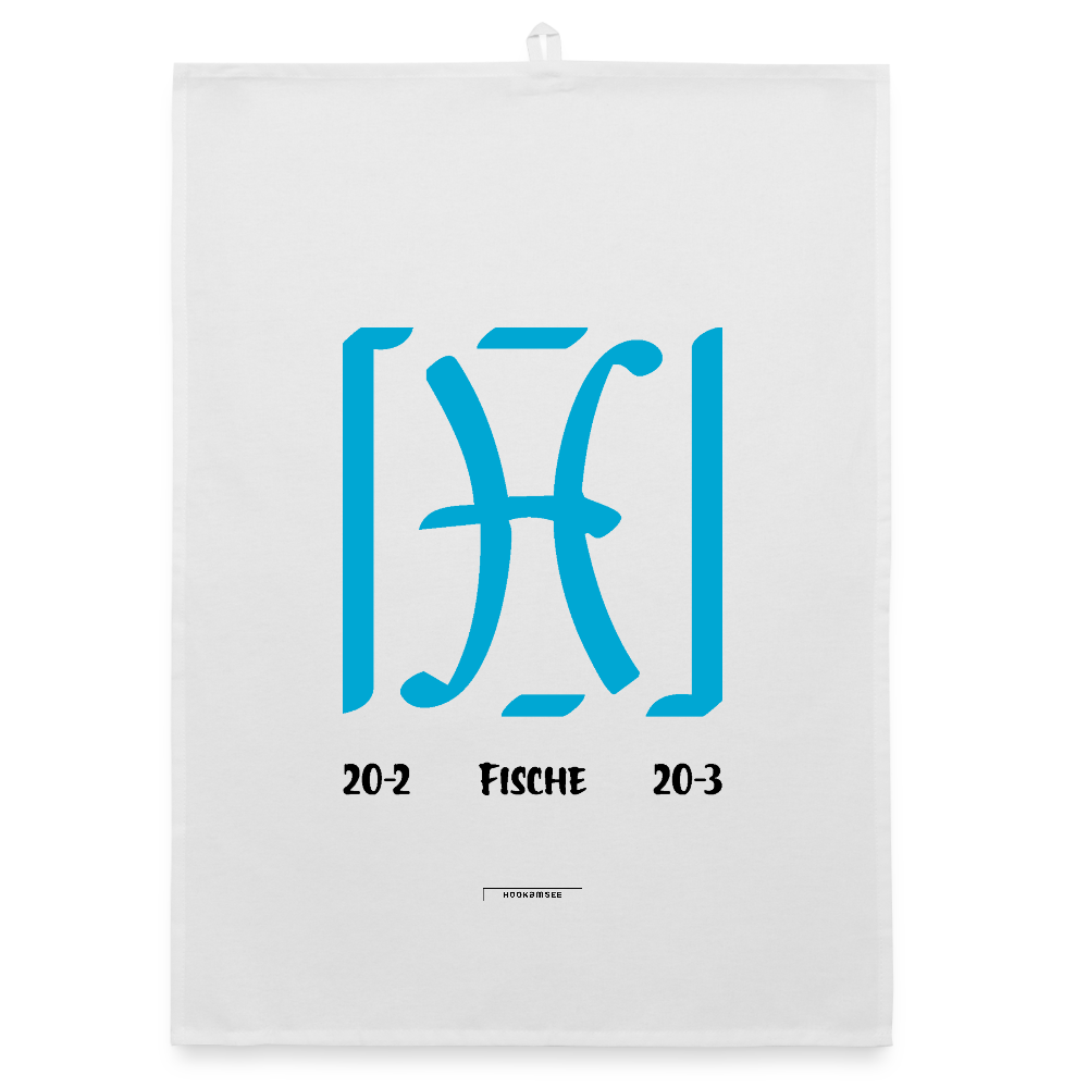 ASTRA FISCHE Organic Geschirrtuch / Stoffserviette - Weiß