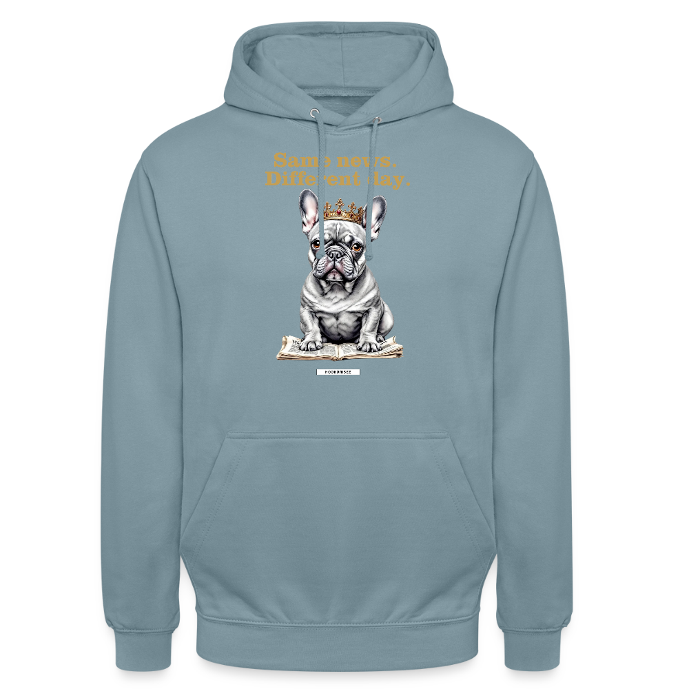 DOG ROYAL #1 Unisex Hoodie - Nebelblau