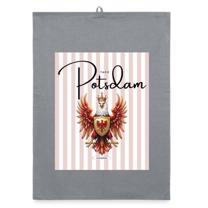 CITY POTSDAM Organic Geschirrtuch / Stoffserviette - Grau