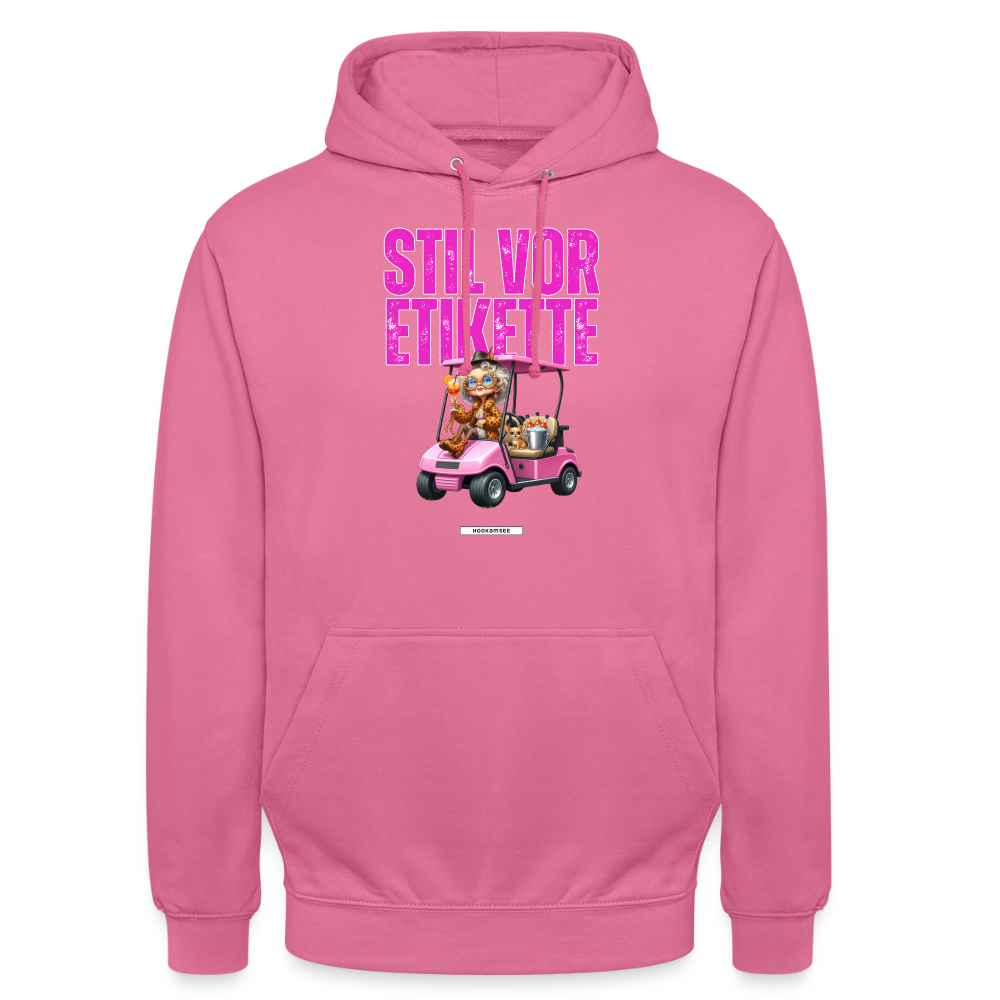 STILREVOLTE #GOLF Unisex Hoodie - Pink