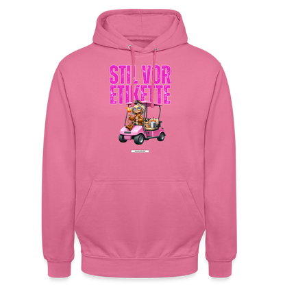 STILREVOLTE #GOLF Unisex Hoodie - Pink