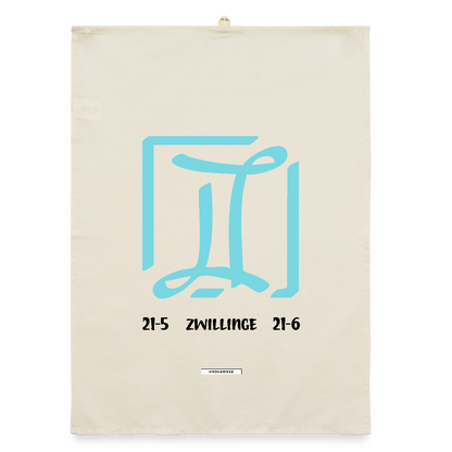 ASTRA ZWILLINGE Organic Geschirrtuch / Stoffserviette - Natur