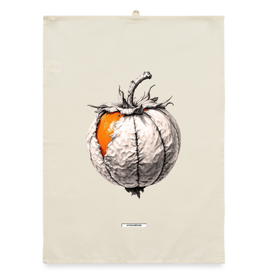 FLORA PHYSALIS Organic Geschirrtuch / Stoffserviette - Natur