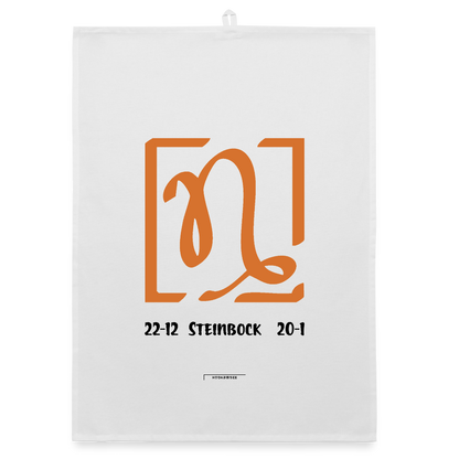 ASTRA STEINBOCK Organic Geschirrtuch / Stoffserviette - Weiß