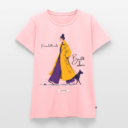 Shirt Karma bellt nicht. Beißt aber. - Rosa