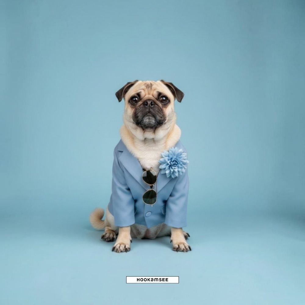 Shirt „Styled Dogs – Mops"