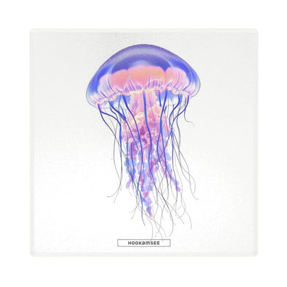 Keramikuntersetzer 4er-Set "Aqua"