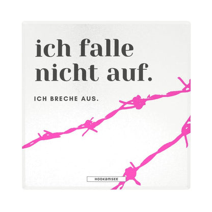 TRUE TALK #01 Keramik-Untersetzer 4er-Set