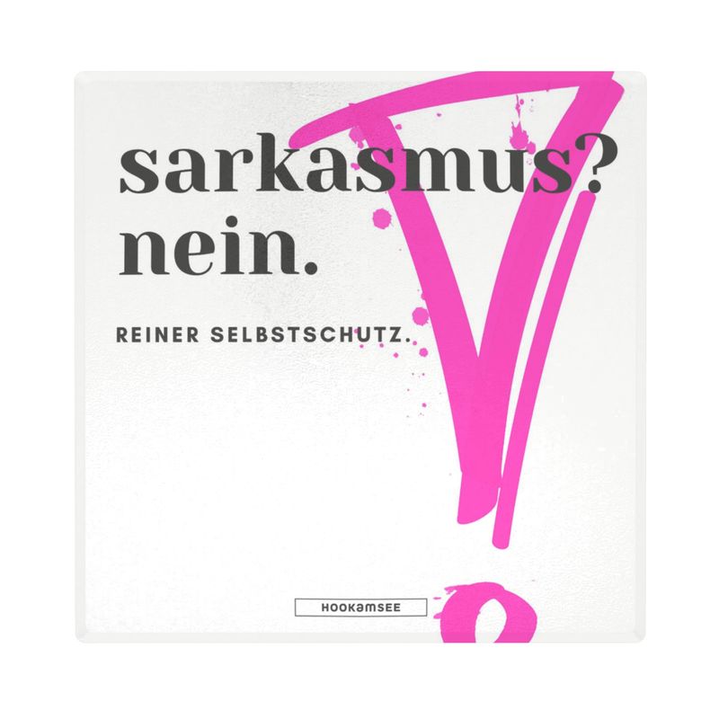 TRUE TALK #01 Keramik-Untersetzer 4er-Set