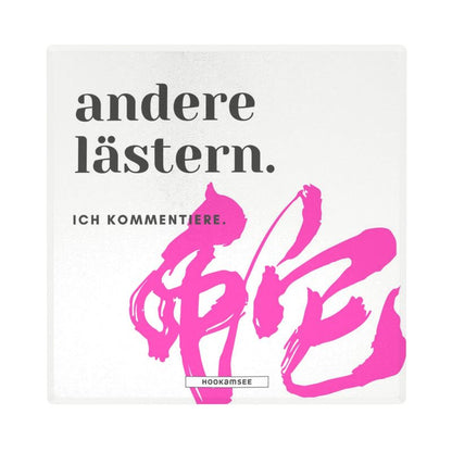 TRUE TALK #02 Keramik-Untersetzer 4er-Set