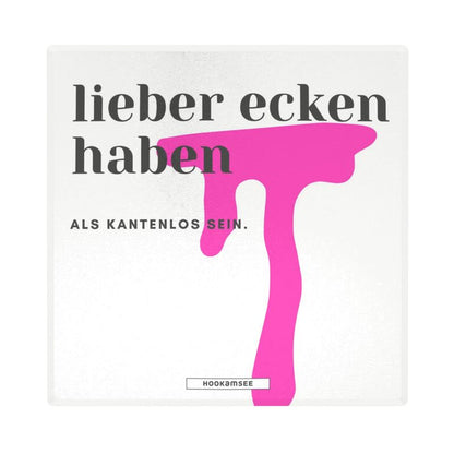 TRUE TALK #03 Keramik-Untersetzer 4er-Set