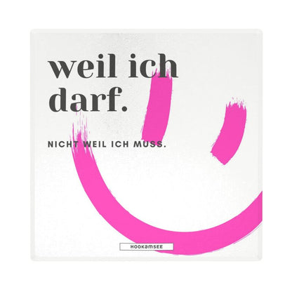 TRUE TALK #04 Keramik-Untersetzer 4er-Set