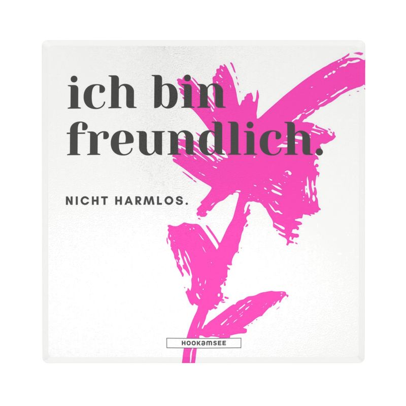 TRUE TALK #04 Keramik-Untersetzer 4er-Set