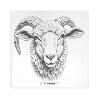 FAUNA #01 Keramik-Untersetzer 4er-Set