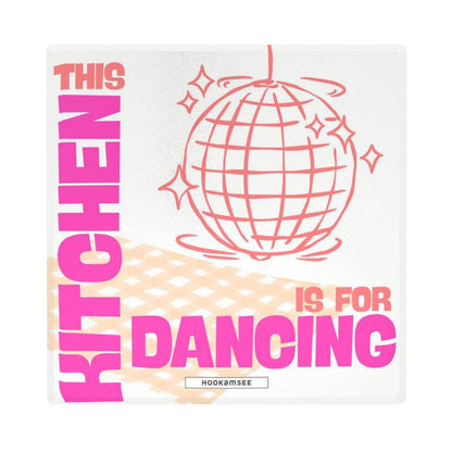 KITCHEN VIBES #1 Keramik-Untersetzer 4er-Set