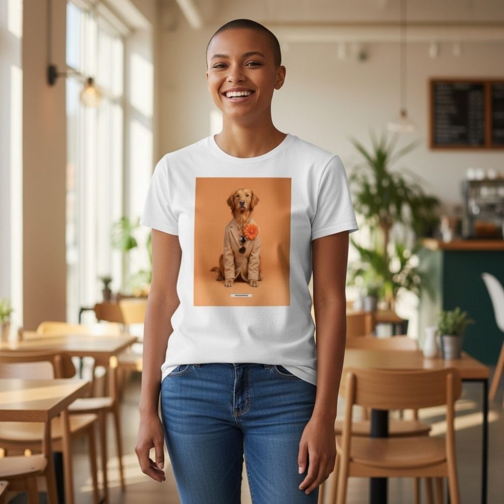 Shirt „Styled Dogs – Golden Retriever"