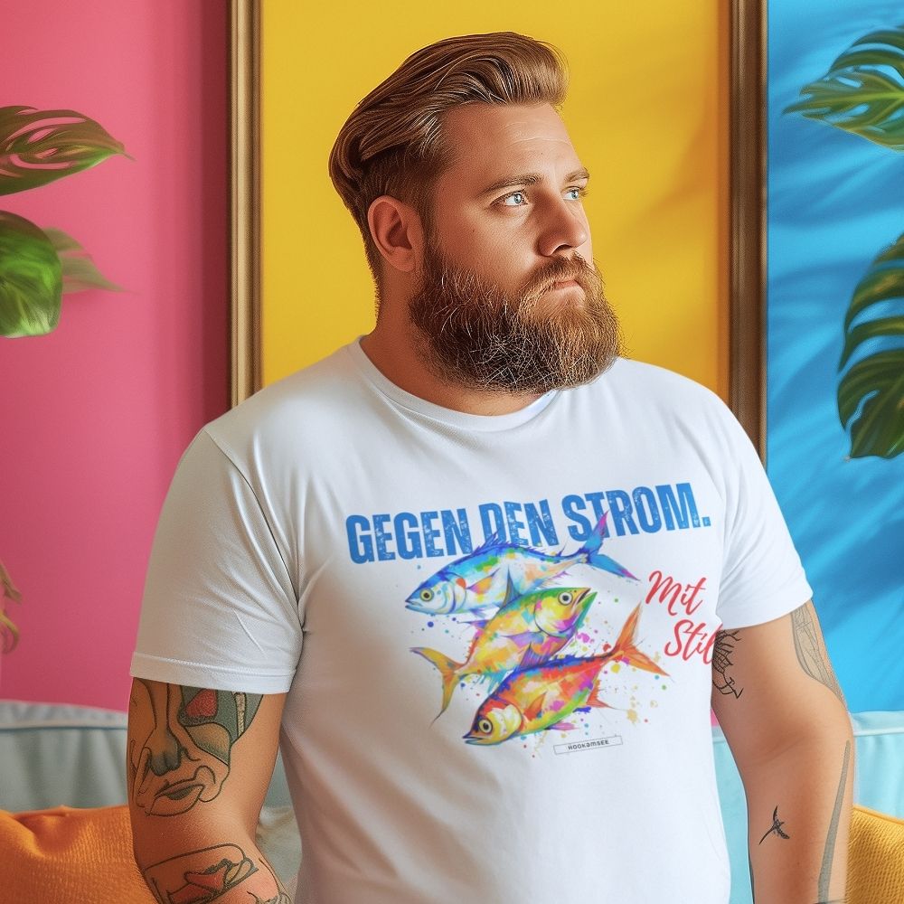 Shirt "Gegen den Strom. Mit Stil!"