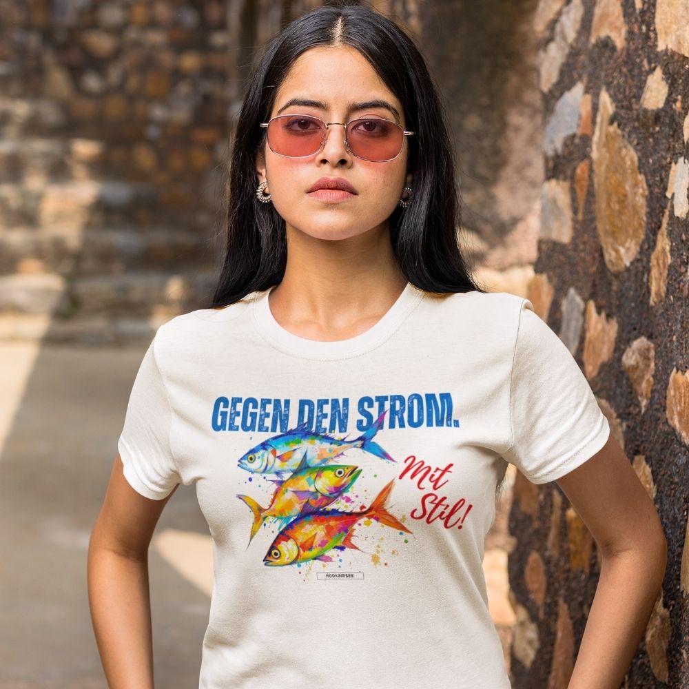 Shirt "Gegen den Strom. Mit Stil!"